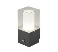 Searchlight Granada Outdoor Wall Light with PIR Sensor - Grey