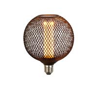 Searchlight LED bulb E27 mesh 3.5 W 1,800 K Ø12cm black