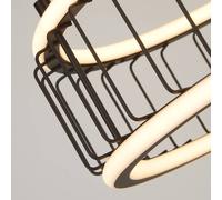 Searchlight LED pendant light Cage Ø 38cm