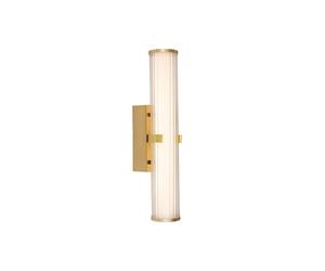 Searchlight Lighting 47595 Searchlight Clamp 430 LED Bathroom Wall Fitting in Gold Finish