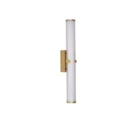 23W IP44 LED Cylinder Gold Home Indoor Outdoor Porch Wall Mounted Light