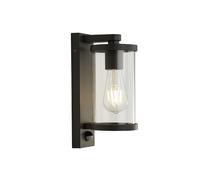 Searchlight Lighting 47669 Searchlight Single Light Outdoor Wall Lantern with PIR Sensor in Black Finish