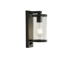 Searchlight Lighting 47669 Searchlight Single Light Outdoor Wall Lantern with PIR Sensor in Black Finish