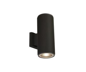 Searchlight Lighting 47671 Searchlight 2 Light Porch Outdoor Up & Down Wall Fitting in Black Finish