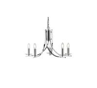 Searchlight Lighting Ascona 5 Light Ceiling Fitting in Polished Chrome Finish