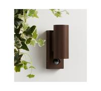 Searchlight Lighting Chiltern LED Outdoor Wall Light in Rust Brown Finish with PIR Sensor