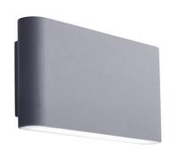 Searchlight Lighting LED Outdoor Wall Light In Grey Finish With Frosted Diffuser
