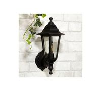 Searchlight Lighting Morgan Single Light Outdoor Wall Coach Lantern In Black Finish