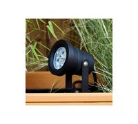 Searchlight Lighting Newton LED Garden Spotlight In Black Finish With Cool White LED