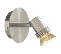 Searchlight Lighting P6331SS Decco Switched Wall Spot Light