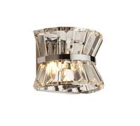 Searchlight Uptown Flush Wall Light - Chrome