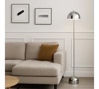 Searchlight Mushroom Port LED Floor Lamp - Chrome