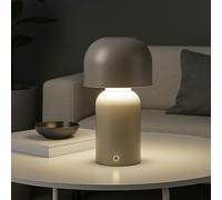 Searchlight Mushroom Port Rechargeable LED Table Lamp - Grey