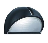 Searchlight Outdoor & Porch Wall Light Black Aluminium Half Moon 130