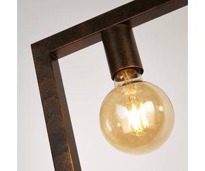 Searchlight Rustic pendant light 5-bulb, rust brown