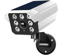 Searchlight Spotlight Solar Motion Sensor Light Outdoor - 2400Lumens LED Spotlight 8-Watt IP66 Waterproof, Wireless Solar Flood Security Light for Porch Garden Patio Driveway Pathway
