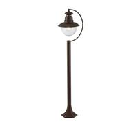 Garden Post Light IP44 Rustic Brown Outdoor Path Light [EEK: A]