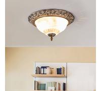 Searchlight Teresa ceiling light with a decorative edge
