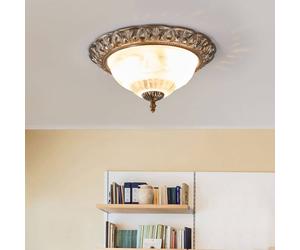 Searchlight Teresa ceiling light with a decorative edge