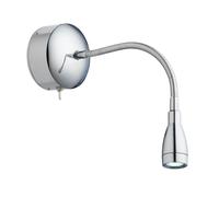 Searchlight Vail LED Reading Light - Polished Chrome