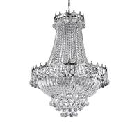 Searchlight Versailles 9 Light Chandelier - Chrome