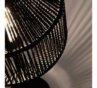 Searchlight Wicker table lamp