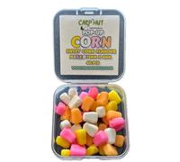 searigs Carp Hut Pop-Up Sweetcorn Bait, 12mm x 8mm, Multicoloured, 40 Pieces, Flavour Infused Artificial Corn for Carp Fishing