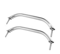 Searoam Boat Handle Grab 316 Stainless Steel Marine Grade Handles 8-5/8" Long 2PCS,Marine Handle Hand Rail,Boat Grad Rail, Heavy-Duty Stainless Steel Grab Handles