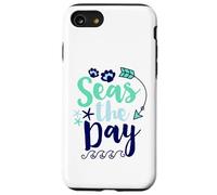 Seas The Day Nautical Anchor Cruise Vacation Case for iPhone SE (2020) / 7/8