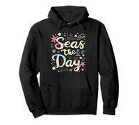Seas The Day Nautical Pullover Hoodie
