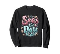 Seas The Day Ocean-themed Sweatshirt