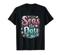 Seas The Day Ocean-Themed T-Shirt