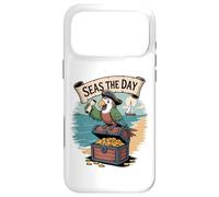 Seas the Day Parrot Pirate Case for iPhone 17 Pro Max