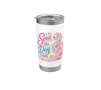 Seas The Day Seahorse Stainless Steel Insulated Tumbler