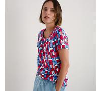 Seasalt Cornwall Appletree T-Shirt CHALK FLORAL SIZE 8