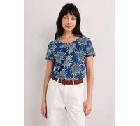 Seasalt Cornwall Blue Appletree T-Shirt Denim