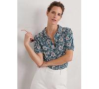 Seasalt Cornwall Blue Embrace Short Sleeve Shirt Blue