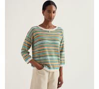 Seasalt Cornwall Knavock Jumper AMBER MULTI SIZE 14