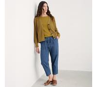 Seasalt Cornwall Sholl Trouser MID WASH SIZE 18