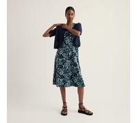 Seasalt Cornwall Short Sleeve April Dress MINT MULTI SIZE 10