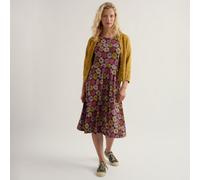 Seasalt Cornwall Short Sleeve April Dress Standard NAVY MULTI SIZE 10