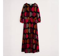 Seasalt Oak Cottage Dress Half Moon Stamp Onyx