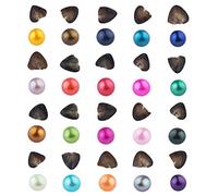 SEASAN Freshwater Round Oyster Pearl Cultured Oysters with Pearls Inside 20 PC (7-8mm)