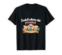 Seashell Collector Club President Permanent Vacation T-Shirt
