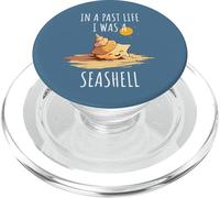 Seashell Collector Past Life Sea Shell Fan Ocean Beach Sand PopSockets PopGrip for MagSafe