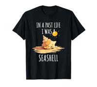 Seashell Collector Past Life Sea Shell Fan Ocean Beach Sand T-Shirt