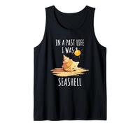 Seashell Collector Past Life Sea Shell Fan Ocean Beach Sand Tank Top
