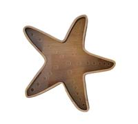 Seashell Display | Acrylic Starfish Shaped Case Holder | Sea Rock Home Decor | for Homes, Nurseries, Schools, Offices, Cafes, Bookstores, Shop, Cars, Tables, Sofas, Bookstores