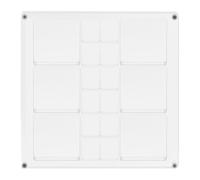 Seashell Display Box - Practical Seashell Storage Box | Decorative Shells Display Case | Transparent Container Suitable for Collectibles Home Decor Travel Memories and Beach Souvenir Organization