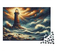 Seashell Frame with Tropical Beach Scene 1000 Piece Sturdy Cardboard Jigsaw Puzzle for Collectors, Logic Skill Puzzle, Party Game, Best Gift for Puzzle Enthusiasts 70x50cm/1000pcs